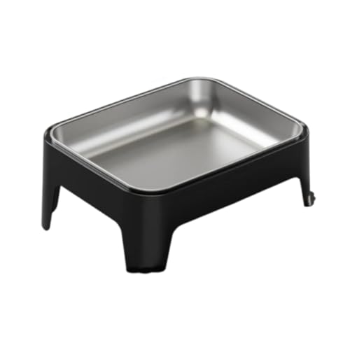 Sharplace Erhöhter Hundenapf, erhöhter Hundefutternapf, Behälter, Tierbedarf, Futternapf für Haustiere, 15° geneigt, für Kleintiere, Welpen, Schwarz Sharplace Erhöhter Hundenapf, erhöhter Hundefutternapf, Behälter, Tierbedarf, Futternapf für Haustiere, 15° geneigt, für Kleintiere, Welpen, Schwarz von Sharplace