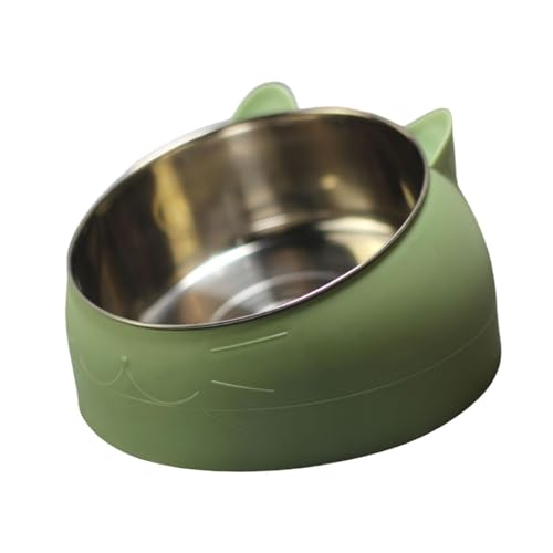 Sharplace Erhöhter Katzennapf, Katzennapf, Geschenk für, abnehmbar, stabil, für Futter und Wasser, trendig, für kleine Haustiere, rutschfest, GrÜn Sharplace Erhöhter Katzennapf, Katzennapf, Geschenk für, abnehmbar, stabil, für Futter und Wasser, trendig, für kleine Haustiere, rutschfest, GrÜn von Sharplace