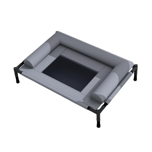 Sharplace Erhöhtes Hundebett, Hängematte, waschbar, für alle Jahreszeiten, Komfort, Sommerkühlung, Haustierbett, Haustier-Schlafplatz für Picknicks im Innen-, U Shaped Pillow von Sharplace