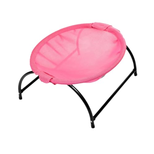 Sharplace Erhöhtes Katzenbett, erhöhtes Katzenschlafbett, atmungsaktives Ruhe-Schlafsofa mit Eisenrahmen, Nest, kratzfestes Katzenhängemattenbett, Rosa Sharplace Erhöhtes Katzenbett, erhöhtes Katzenschlafbett, atmungsaktives Ruhe-Schlafsofa mit Eisenrahmen, Nest, kratzfestes Katzenhängemattenbett, Rosa von Sharplace