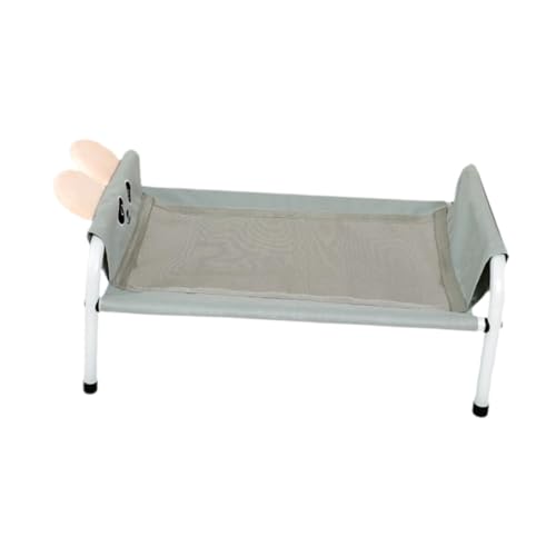 Sharplace Erhöhtes Katzenbett, erhöhtes Kinderbett, Sommerzubehör, atmungsaktives Netzgewebe, multifunktional, für drinnen und draußen, Hundebett, Katzenbett, 71cmx50cmx23cm von Sharplace