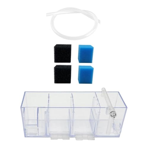 Sharplace Externer Filterkasten für Aquarien, Wasserreiniger, leiser Wasserfall, erhöht die Leistung, leicht, zum Aufhängen auf der Rückseite des, A Sharplace Externer Filterkasten für Aquarien, Wasserreiniger, leiser Wasserfall, erhöht die Leistung, leicht, zum Aufhängen auf der Rückseite des, A von Sharplace