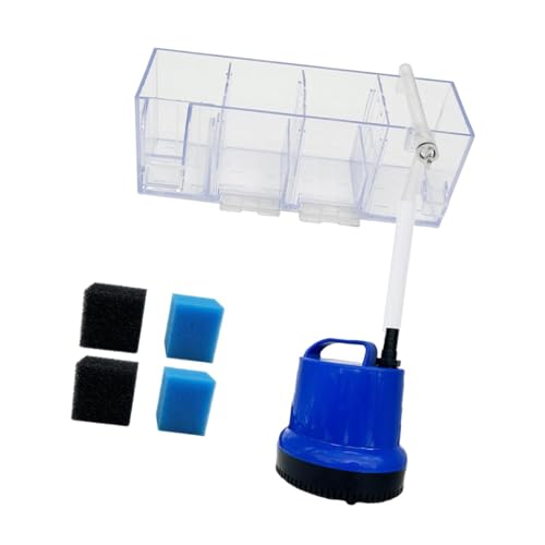 Sharplace Externer Filterkasten für Aquarien, Wasserreiniger, leiser Wasserfall, erhöht die Leistung, leicht, zum Aufhängen auf der Rückseite des, C Sharplace Externer Filterkasten für Aquarien, Wasserreiniger, leiser Wasserfall, erhöht die Leistung, leicht, zum Aufhängen auf der Rückseite des, C von Sharplace
