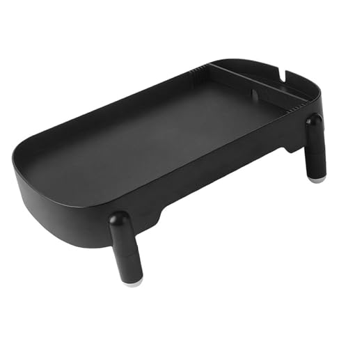 Sharplace Feeder -Ständer Einstellbar einfach zu verwenden, um Nicht schlaue, Bequeme stabile erhöhte Halterin für automatische Feeder für Wasserspender Katzen, Schwarz von Sharplace