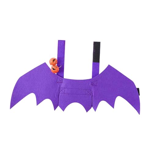Sharplace Fledermausflügel für Haustiere, für kleine Katzen und Hunde, Haustier-Katzenkostüm, Outfit, dekorative Kleidung, lustige Halloween-Party-Dekoration, Lila Sharplace Fledermausflügel für Haustiere, für kleine Katzen und Hunde, Haustier-Katzenkostüm, Outfit, dekorative Kleidung, lustige Halloween-Party-Dekoration, Lila von Sharplace