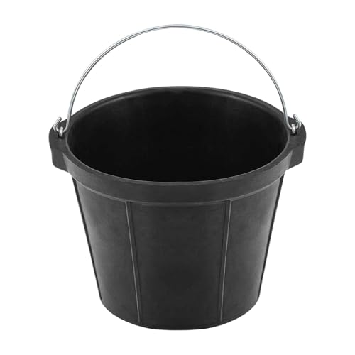 Sharplace Futtereimer aus Gummi, Pferdefuttereimer, 8 l, Viehbedarf, tragbarer Mehrzweck-Pferdestall, Fütterung und Tränkung für Ziegen Sharplace Futtereimer aus Gummi, Pferdefuttereimer, 8 l, Viehbedarf, tragbarer Mehrzweck-Pferdestall, Fütterung und Tränkung für Ziegen von Sharplace