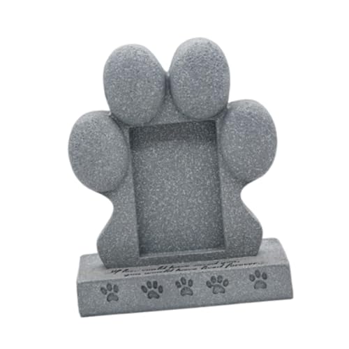 Sharplace Gedenksteine für Hunde, Kleiner Grabstein, Kunstharz, Grabsteine, Grabmarkierungen, Erinnerungstafeln für Hof, Blumenbeet, Terrasse, Außenbereich, Grau Sharplace Gedenksteine für Hunde, Kleiner Grabstein, Kunstharz, Grabsteine, Grabmarkierungen, Erinnerungstafeln für Hof, Blumenbeet, Terrasse, Außenbereich, Grau von Sharplace