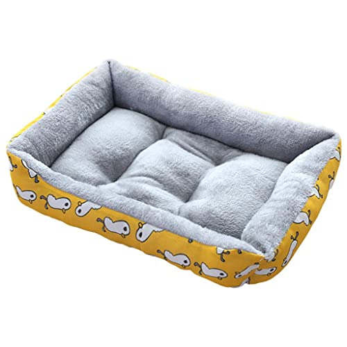 Sharplace Gemütliches Hundebett für kleine Hunde - Winteredition, Gelbes L Sharplace Gemütliches Hundebett für kleine Hunde - Winteredition, Gelbes L von Sharplace