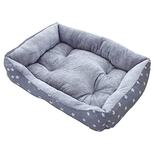 Sharplace Gemütliches Hundebett für kleine Hunde - Winteredition, Grauer Stern L Sharplace Gemütliches Hundebett für kleine Hunde - Winteredition, Grauer Stern L von Sharplace