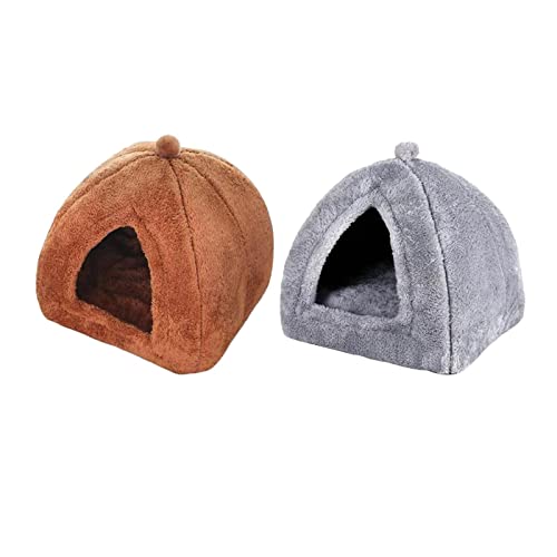 Sharplace Gemütliches Katzenbett mit beruhigendem Kissen und Rutschfester Unterseite von Sharplace