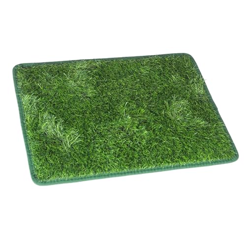 Sharplace Grasmatte für Hunde, weicher Kunstrasen, leicht zu reinigen, für den Innen- und Außenbereich, Hunde-PIPI-Pad, Fußmatte, Dekoration, Starke, L Sharplace Grasmatte für Hunde, weicher Kunstrasen, leicht zu reinigen, für den Innen- und Außenbereich, Hunde-PIPI-Pad, Fußmatte, Dekoration, Starke, L von Sharplace