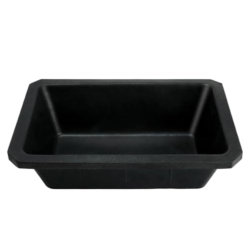 Sharplace Gummi-Futterpfanne, 10 Quart, Staubbadewanne, großes Fassungsvermögen, Becken, Tierfutternapf, Hundenapf für Ziegen, Geflügel, Hühner, Katzen, Sharplace Gummi-Futterpfanne, 10 Quart, Staubbadewanne, großes Fassungsvermögen, Becken, Tierfutternapf, Hundenapf für Ziegen, Geflügel, Hühner, Katzen, von Sharplace