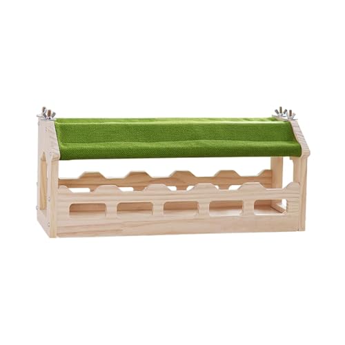 Sharplace Hängebrücke aus, dekorativ, kompakt, Versteck, Unterschlupf, Lebensraum, Spielzeug für Frettchen, Hamster, Kleintiere von Sharplace