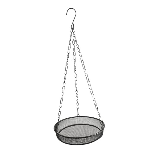 Sharplace Hängende Vogelfutterlöscher -Tiermetallgitter Eisen rost von Sharplace