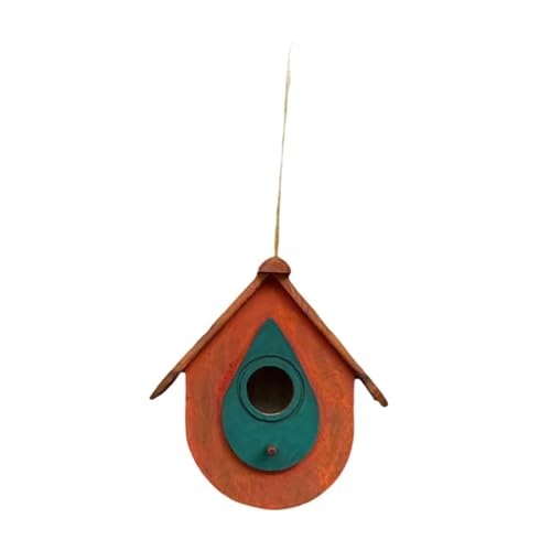 Sharplace Hängende Vogelhaus außerhalb der Gartendekoration Ruhestätte einzigartige Beutel Beutel für Terrasse Zaun, Orange Sharplace Hängende Vogelhaus außerhalb der Gartendekoration Ruhestätte einzigartige Beutel Beutel für Terrasse Zaun, Orange von Sharplace