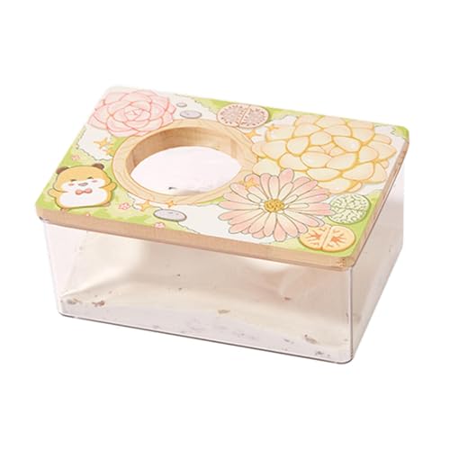 Sharplace Hamsterbadewanne, Toilette, Badewanne, Lebensraumdekoration, Käfigzubehör, Haustiertoilette, Grabsandbehälter für Eichhörnchen, Frettchen, L von Sharplace