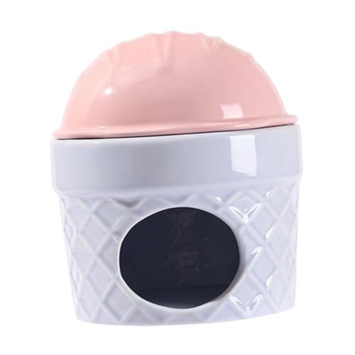 Sharplace Hamsterhabitate, Hamsternest, Hütte in Eiscremeform, süßes Haustierversteck, Cooles Haus für Chinchillas, Vögel, Eichhörnchen, Rosa Sharplace Hamsterhabitate, Hamsternest, Hütte in Eiscremeform, süßes Haustierversteck, Cooles Haus für Chinchillas, Vögel, Eichhörnchen, Rosa von Sharplace