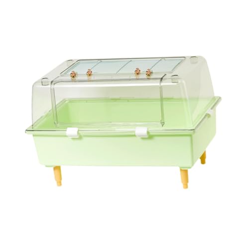 Sharplace Hamsterkäfig, Meerschweinchenkäfig, Kleintierhaus, Belüftung, Haustierzuchtbox, Haustiervilla für Kleintiere, für Eidechsen, Ratten, Frettchen, Mäuse, GRÜN Sharplace Hamsterkäfig, Meerschweinchenkäfig, Kleintierhaus, Belüftung, Haustierzuchtbox, Haustiervilla für Kleintiere, für Eidechsen, Ratten, Frettchen, Mäuse, GRÜN von Sharplace