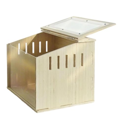 Sharplace Hamsterkäfig aus, Brutkasten für Küken, Kleintierkäfig, Versteck, Nistkasten für Hühner, Hamster, Lebensraum für, Reptilien, 60cmx30cmx30cm Sharplace Hamsterkäfig aus, Brutkasten für Küken, Kleintierkäfig, Versteck, Nistkasten für Hühner, Hamster, Lebensraum für, Reptilien, 60cmx30cmx30cm von Sharplace