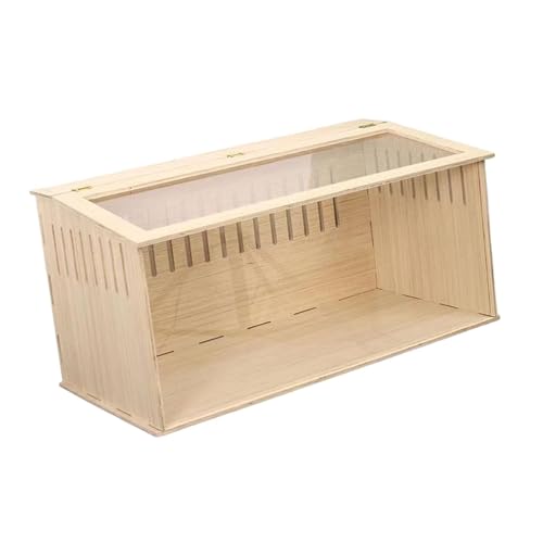 Sharplace Hamsterkäfig aus, Nistbehälter für Hühner, Versteck, Nest mit zu öffnender Oberseite, Futterbox, Hühnerzuchtbox für Chinchillas, Blickdichte Seiten Sharplace Hamsterkäfig aus, Nistbehälter für Hühner, Versteck, Nest mit zu öffnender Oberseite, Futterbox, Hühnerzuchtbox für Chinchillas, Blickdichte Seiten von Sharplace