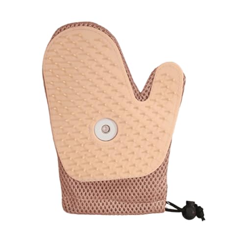 Sharplace Handschuh zur Tierhaarentfernung für Katzen und Hunde mit feinem Sprühnebel, bequemer Massagehandschuh zum Enthaaren im Bett, Rosa von Sharplace