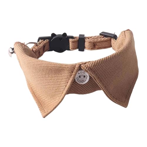 Sharplace Haustier Fliege Hund Katze Bandana Halsbekleidung Kleidung Verstellbare Hals Fliege für Geburtstagsbekleidung Doggy Puppy, Khaki von Sharplace