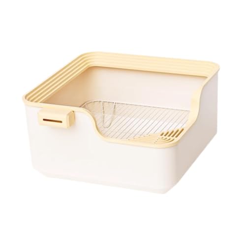 Sharplace Haustier-Hase-Toilette, Eckstreu, Töpfchentraining, weniger wahrscheinlich, DASS Erwachsene und Junge Toilette, Töpfchen, Gelb Sharplace Haustier-Hase-Toilette, Eckstreu, Töpfchentraining, weniger wahrscheinlich, DASS Erwachsene und Junge Toilette, Töpfchen, Gelb von Sharplace