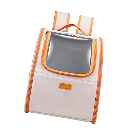 Sharplace Haustier Transporttasche, Klappbar, mit Belüftungsfenster, Gelb von Sharplace