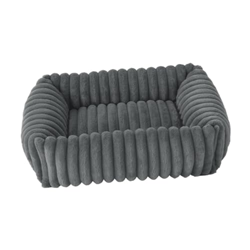 Sharplace Haustierbett für Katzen und Hunde, Tiermatte, Kissen für Tiere, Hundehütte mit Zwingerfunktion, waschbar, Grau, L Sharplace Haustierbett für Katzen und Hunde, Tiermatte, Kissen für Tiere, Hundehütte mit Zwingerfunktion, waschbar, Grau, L von Sharplace