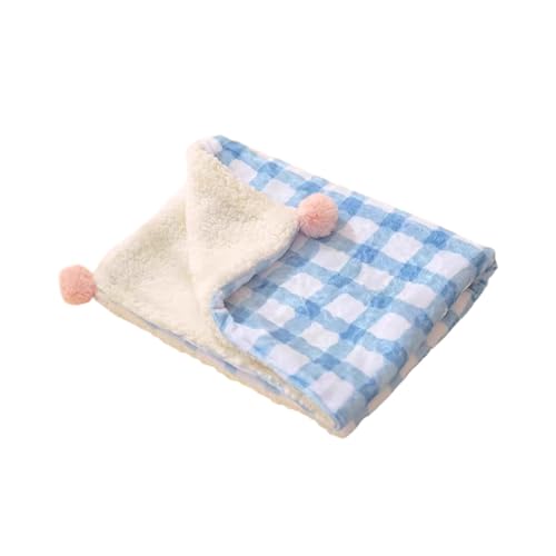 Sharplace Haustierdecke, Haustier-Isomatte, Fleece-Katzenbettmatte, tragbar, bequem, vielseitig, Zwingerunterlage für Hauskatzen und kleine Hunde, Kätzchen, Blau, L Sharplace Haustierdecke, Haustier-Isomatte, Fleece-Katzenbettmatte, tragbar, bequem, vielseitig, Zwingerunterlage für Hauskatzen und kleine Hunde, Kätzchen, Blau, L von Sharplace