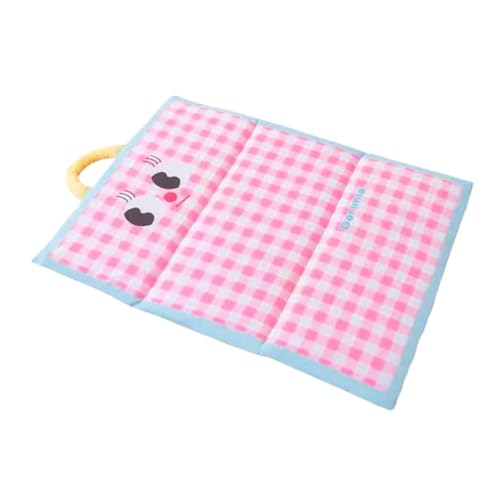 Sharplace Haustierkühlmatte kleine mittelgroße Hunde Cool Pad Maschine Waschbarer Decke Kissen kompakte Schlafbettkatzen Kühlkissen Kühlkissen, M von Sharplace