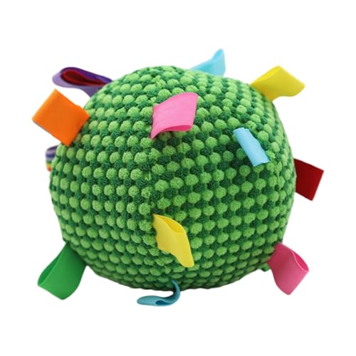 Sharplace Haustierplüschball Fuzzy Kätzchen Ball Interaktive Leichtgewichte Plüsch Griff Hundespielzeug Welpe Zahne Kauspielzeug für Hundegeburtstag Geschenke, GrÜn Sharplace Haustierplüschball Fuzzy Kätzchen Ball Interaktive Leichtgewichte Plüsch Griff Hundespielzeug Welpe Zahne Kauspielzeug für Hundegeburtstag Geschenke, GrÜn von Sharplace