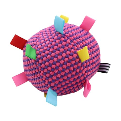 Sharplace Haustierplüschball Fuzzy Kätzchen Ball Interaktive Leichtgewichte Plüsch Griff Hundespielzeug Welpe Zahne Kauspielzeug für Hundegeburtstag Geschenke, Rose Rot Sharplace Haustierplüschball Fuzzy Kätzchen Ball Interaktive Leichtgewichte Plüsch Griff Hundespielzeug Welpe Zahne Kauspielzeug für Hundegeburtstag Geschenke, Rose Rot von Sharplace