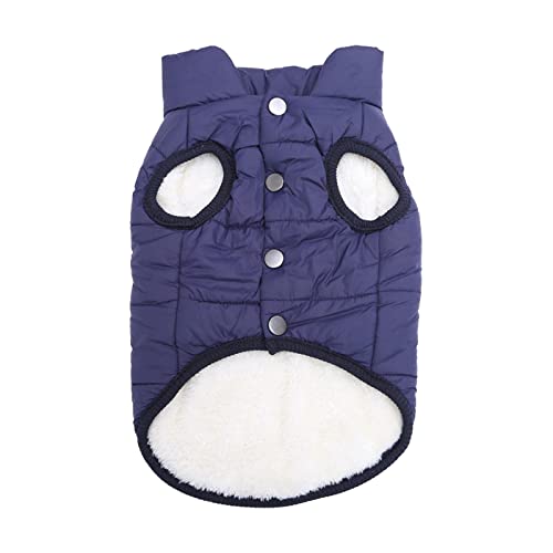 Sharplace Haustierweste, warme Hundekleidung, Jacke, Mantel, Kleidung, Kostüm, weicher Hunde-, für kleine und mittelgroße Hunde bei kaltem Wetter, Blau Sharplace Haustierweste, warme Hundekleidung, Jacke, Mantel, Kleidung, Kostüm, weicher Hunde-, für kleine und mittelgroße Hunde bei kaltem Wetter, Blau von Sharplace