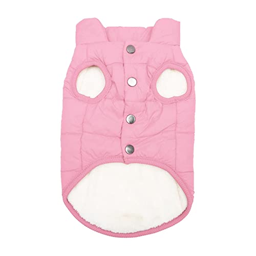 Sharplace Haustierweste, warme Hundekleidung, Jacke, Mantel, Kleidung, Kostüm, weicher Hunde-, für kleine und mittelgroße Hunde bei kaltem Wetter, Rosa Sharplace Haustierweste, warme Hundekleidung, Jacke, Mantel, Kleidung, Kostüm, weicher Hunde-, für kleine und mittelgroße Hunde bei kaltem Wetter, Rosa von Sharplace