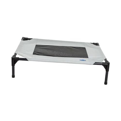 Sharplace Hochgelegtes Bett für Hunde, Tierbedarf, Luftdurchlässig, Innenbereich, Katzenliege für den Sommer, Pflegeleicht, geeignet für kleine Haustiere, M 80cmx62cmx18cm Sharplace Hochgelegtes Bett für Hunde, Tierbedarf, Luftdurchlässig, Innenbereich, Katzenliege für den Sommer, Pflegeleicht, geeignet für kleine Haustiere, M 80cmx62cmx18cm von Sharplace