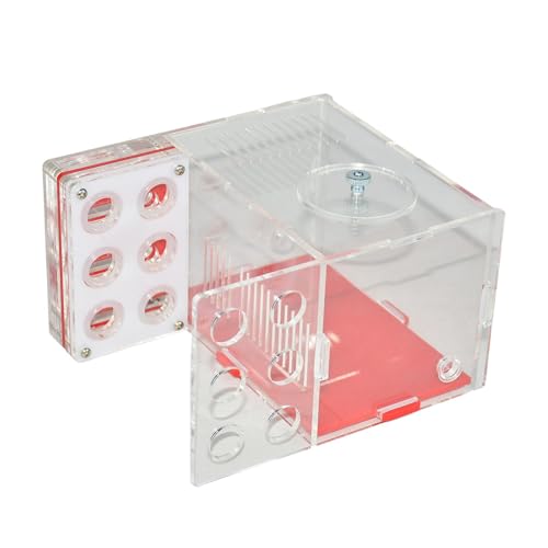 Sharplace Housing Nest Farm Kompakter transparenter -Käfig Acryl Farm für Wohnzimmer Haus Kinderzimmer Schlafzimmer, 1.5 cm von Sharplace