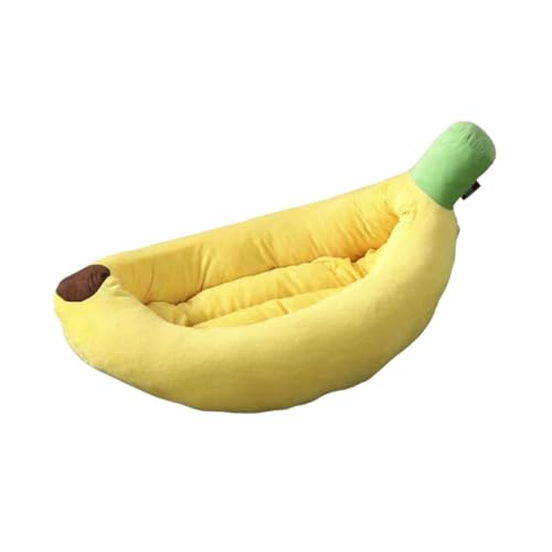 Sharplace Hunde-Nestbett, Hundecouch, Bananenform, für kleine bis mittelgroße Haustiere, maschinenwaschbar, atmungsaktiv, für alle Jahreszeiten, Welpenkissen, Sharplace Hunde-Nestbett, Hundecouch, Bananenform, für kleine bis mittelgroße Haustiere, maschinenwaschbar, atmungsaktiv, für alle Jahreszeiten, Welpenkissen, von Sharplace