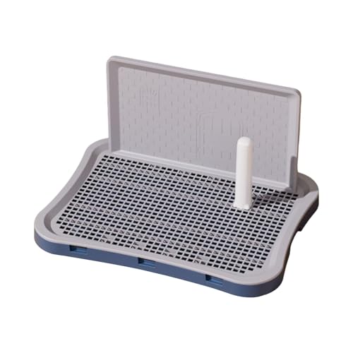 Sharplace Hunde Toilettenhunde Peehalter mit Schutzwand abnehmbares Posthund Töpfchen Pad Haustier Welpe Training Toilette für Heimkätzchen Kaninchen, Kleines Dunkelblau Sharplace Hunde Toilettenhunde Peehalter mit Schutzwand abnehmbares Posthund Töpfchen Pad Haustier Welpe Training Toilette für Heimkätzchen Kaninchen, Kleines Dunkelblau von Sharplace