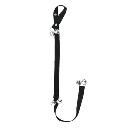 Sharplace Hunde-Türklingeln, Hunde-Trainingsglocke, verstellbar, praktisch, Heimtierbedarf, Zubehör, Hundeglocke, Welpenglocke für Türknauf, Stubenreinheit, Schwarz Sharplace Hunde-Türklingeln, Hunde-Trainingsglocke, verstellbar, praktisch, Heimtierbedarf, Zubehör, Hundeglocke, Welpenglocke für Türknauf, Stubenreinheit, Schwarz von Sharplace