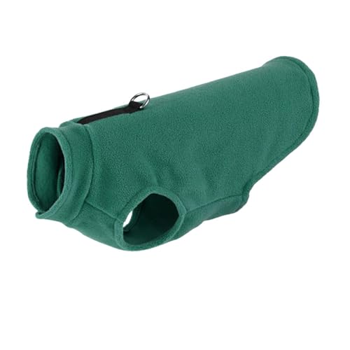 Sharplace Hunde-Winter-Fleeceweste, superweich, mit D-Ringen, Fleece-Hundepullover, Hundekleidung für Partys im Freien, Haustierkleidung, Reisetraining von Sharplace