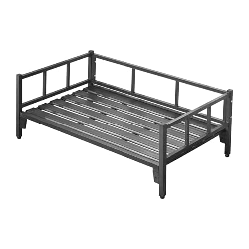 Sharplace Hundebett mit Schienen, Haustierbedarf, rutschfeste Füße, höhenverstellbar, atmungsaktiv, Geschenke, Möbel, vielseitiges Zubehör, Karbonstahl, Schwarz Sharplace Hundebett mit Schienen, Haustierbedarf, rutschfeste Füße, höhenverstellbar, atmungsaktiv, Geschenke, Möbel, vielseitiges Zubehör, Karbonstahl, Schwarz von Sharplace