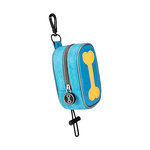 Sharplace Hundekotbeutelhalter, Kotbeutelhalter mit Karabinerhaken, Kotbeutelträger für Leine, Auffangbeutel, Haustierkotbeutelspender für Wandern, Camping, Hellblau Sharplace Hundekotbeutelhalter, Kotbeutelhalter mit Karabinerhaken, Kotbeutelträger für Leine, Auffangbeutel, Haustierkotbeutelspender für Wandern, Camping, Hellblau von Sharplace