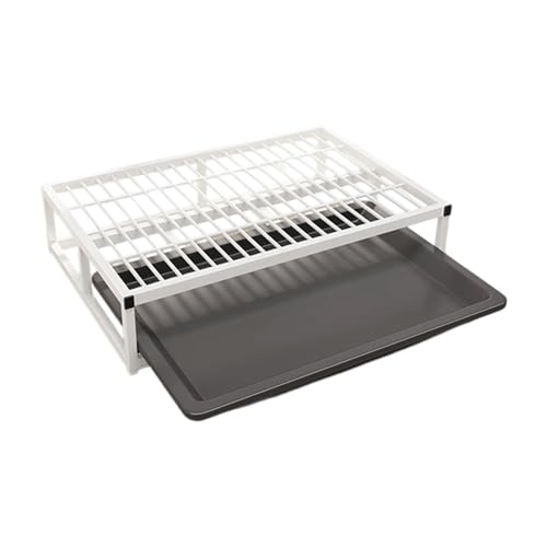 Sharplace Hundetöpfchen, Haustiertoilette, waschbar, tragbar, hält Bettpfanne sauber, Hundetoilette, Halter für PIPI-Pads für verschneite Innenräume, Weiß Sharplace Hundetöpfchen, Haustiertoilette, waschbar, tragbar, hält Bettpfanne sauber, Hundetoilette, Halter für PIPI-Pads für verschneite Innenräume, Weiß von Sharplace