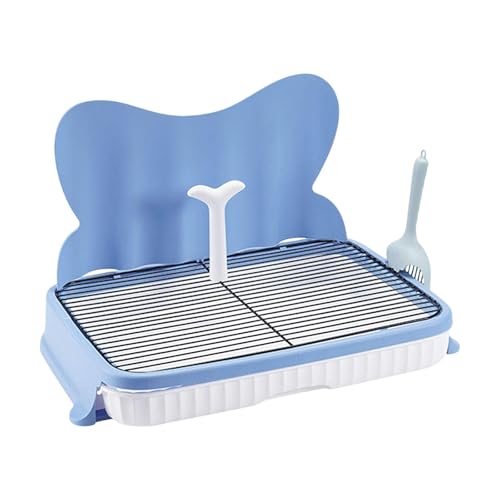 Sharplace Hundetoilette mit Harnsäule, leicht zu reinigende Unterlage, Trainingswerkzeug, wasserdichtes Haustier-Töpfchen, auslaufsicher, für kleine und, 57 cm Blau 14 Mm Sharplace Hundetoilette mit Harnsäule, leicht zu reinigende Unterlage, Trainingswerkzeug, wasserdichtes Haustier-Töpfchen, auslaufsicher, für kleine und, 57 cm Blau 14 Mm von Sharplace