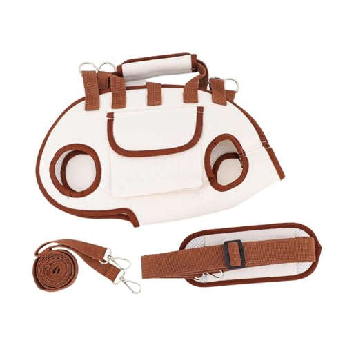 Sharplace Hundetragetasche, Hundeliftgeschirr mit Tasche, Ganzkörperlifter, tragbare Handtasche, Tragetasche für Camping, Wandern, Spazierengehen, Mitnehmen im, S von Sharplace
