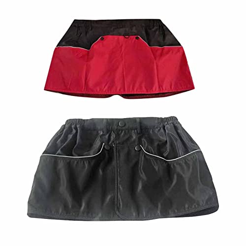 Sharplace Hundetrainerhose mit vielen Taschen für effektives Hundetraining, L Rot Schwarz XL von Sharplace