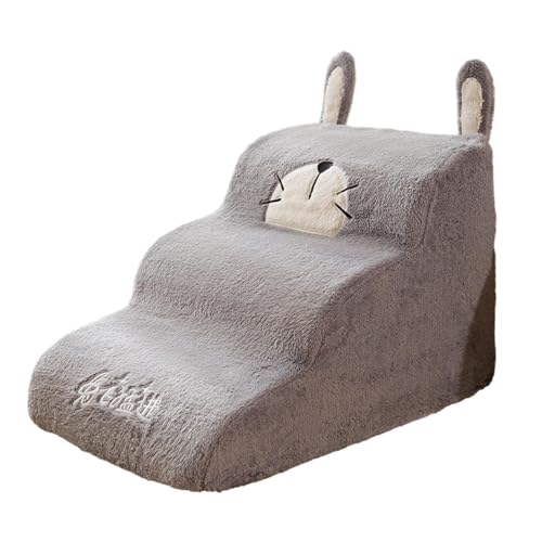 Sharplace Hundetreppe, Haustierrampe, langlebig, mit abnehmbarem, waschbarem Bezug, Hundetreppe, Rampe, Haustiertreppe, Bett, Couch, 3 Schritte Sharplace Hundetreppe, Haustierrampe, langlebig, mit abnehmbarem, waschbarem Bezug, Hundetreppe, Rampe, Haustiertreppe, Bett, Couch, 3 Schritte von Sharplace