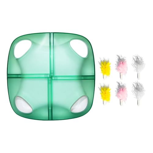 Sharplace Interaktives Katzenspielzeug, elektronisches Katzenspielzeug mit Berührungssensor, lustiger Schutz für Möbel, Haustiergeschenke, Haustierspielzeug, grün ersetzen Sharplace Interaktives Katzenspielzeug, elektronisches Katzenspielzeug mit Berührungssensor, lustiger Schutz für Möbel, Haustiergeschenke, Haustierspielzeug, grün ersetzen von Sharplace