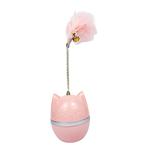 Sharplace Interaktives Katzenspielzeug Katzenspielzeug Tumbler Spielzeug Feder Trainingsspielzeug Intelligentes Indoor-Spielzeug aus Langlebigem Material für, ROSA Sharplace Interaktives Katzenspielzeug Katzenspielzeug Tumbler Spielzeug Feder Trainingsspielzeug Intelligentes Indoor-Spielzeug aus Langlebigem Material für, ROSA von Sharplace